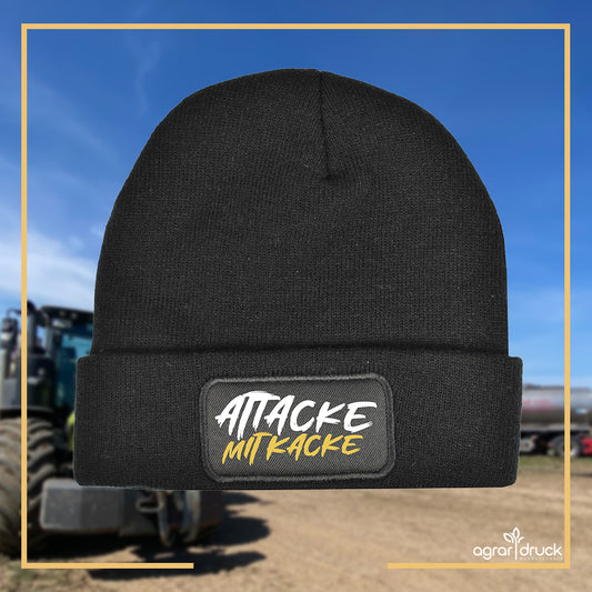 Attacke mit Kacke Wintermütze