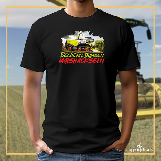 Bechern - Bumsen - Maishäckseln Herren T-Shirt