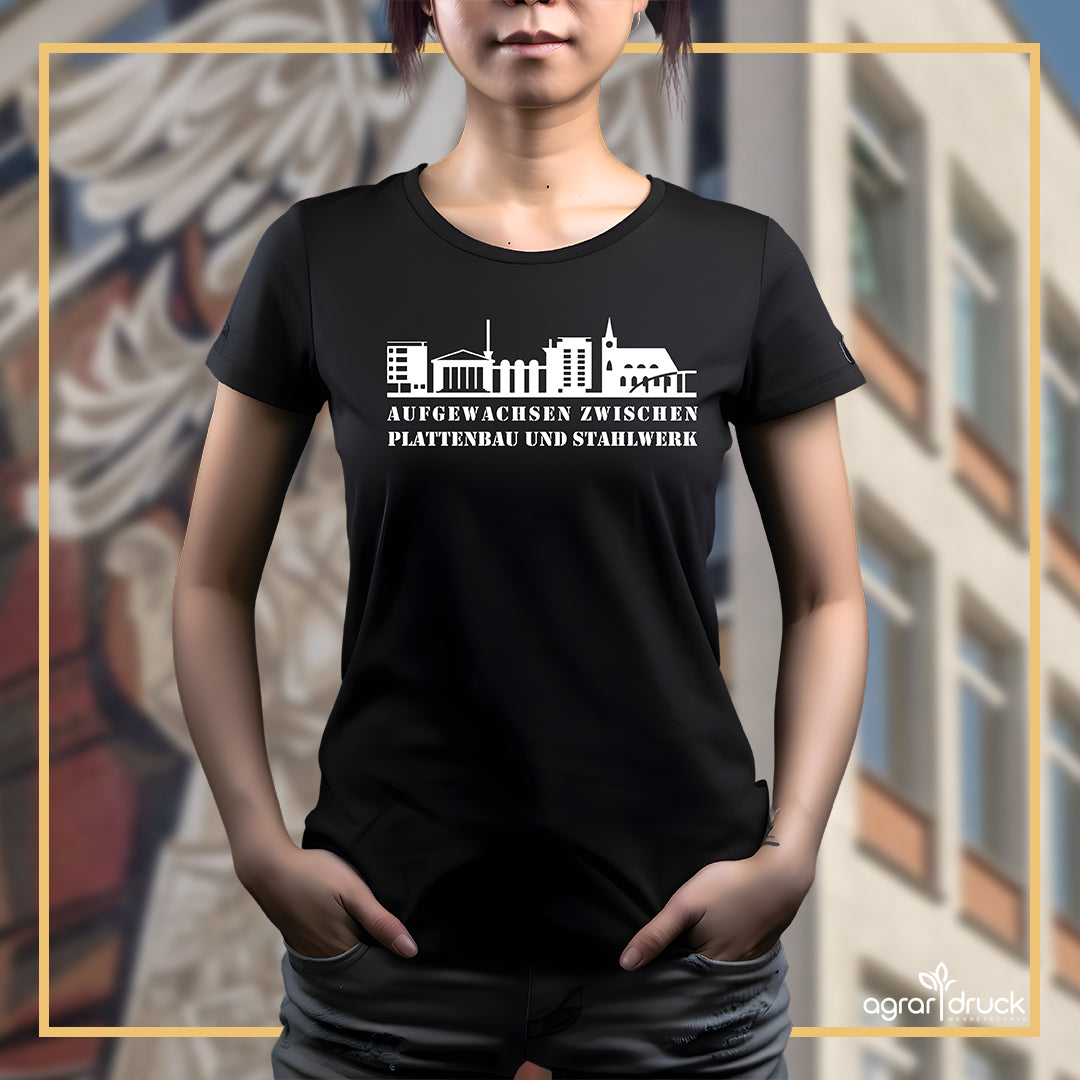 Plattenbau & Stahlwerk Damen T-Shirt