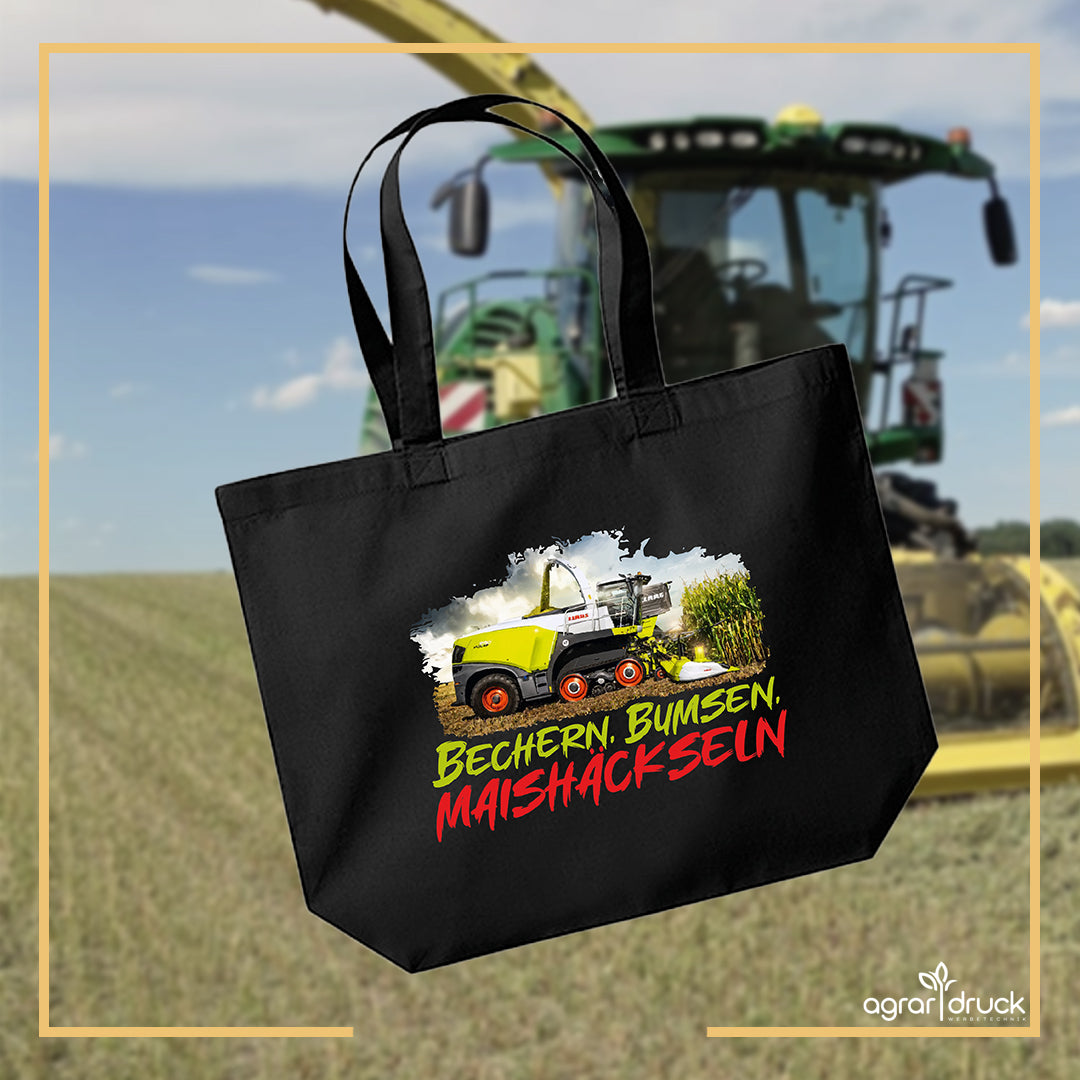 Bechern - Bumsen - Maishäckseln Einkaufstasche