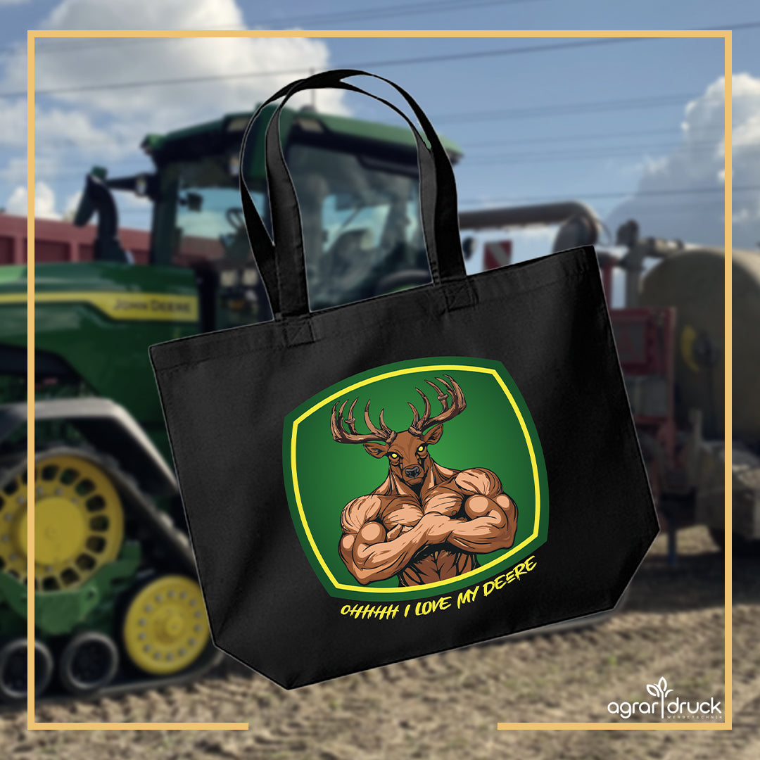 I LOVE MY DEERE Einkaufstasche