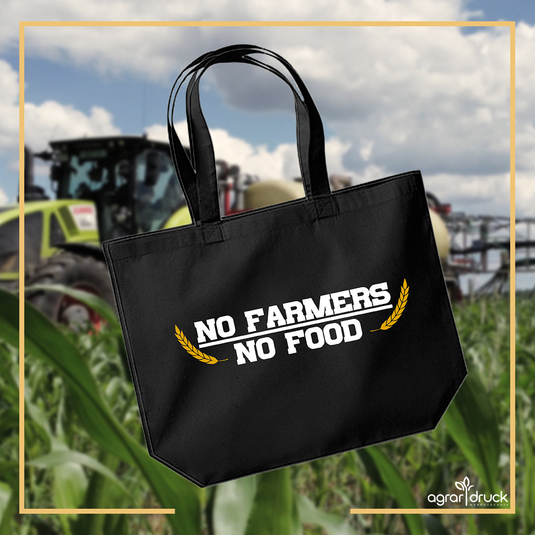 NO FARMERS NO FOOD M2 Einkaufstasche