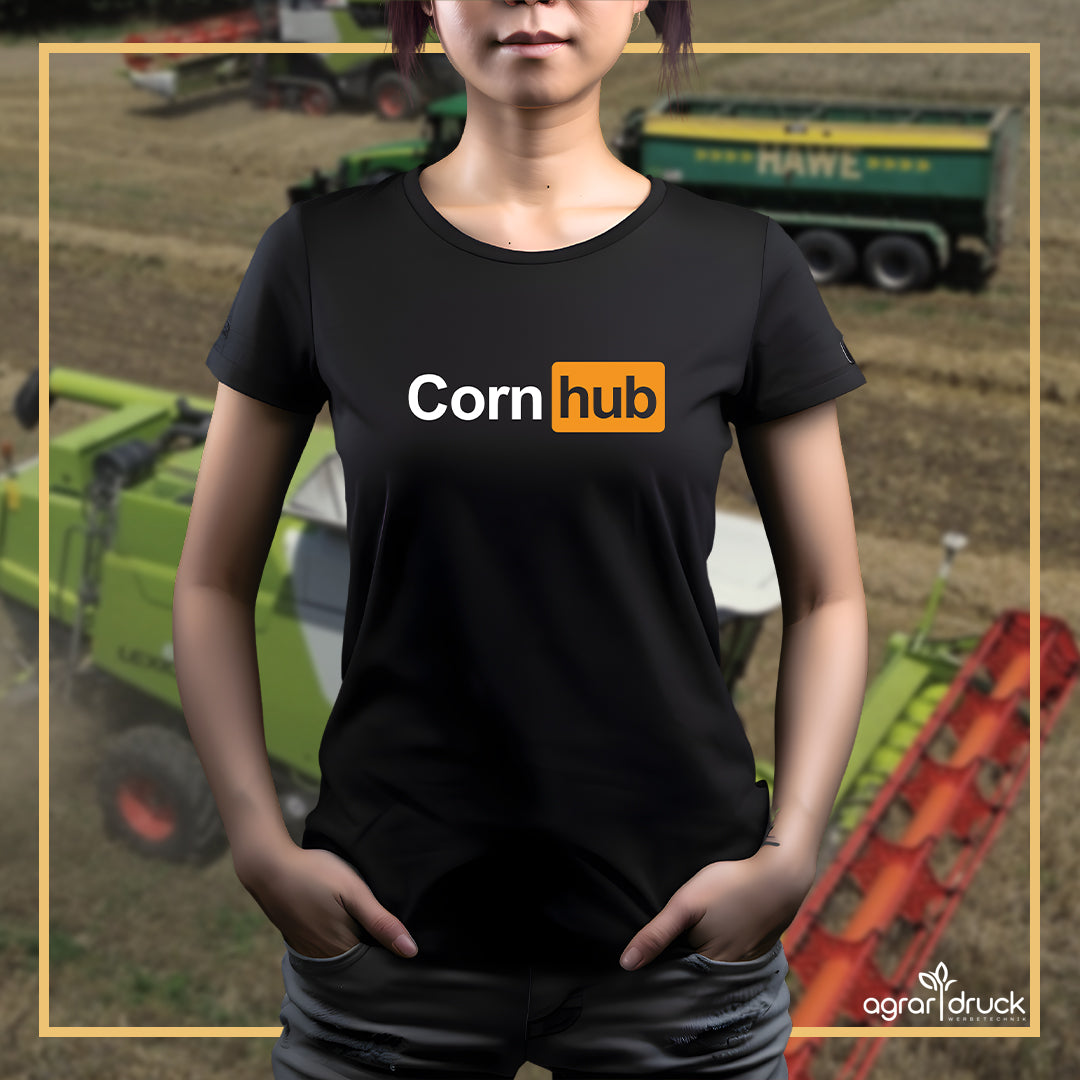 CornHub Damen T-Shirt