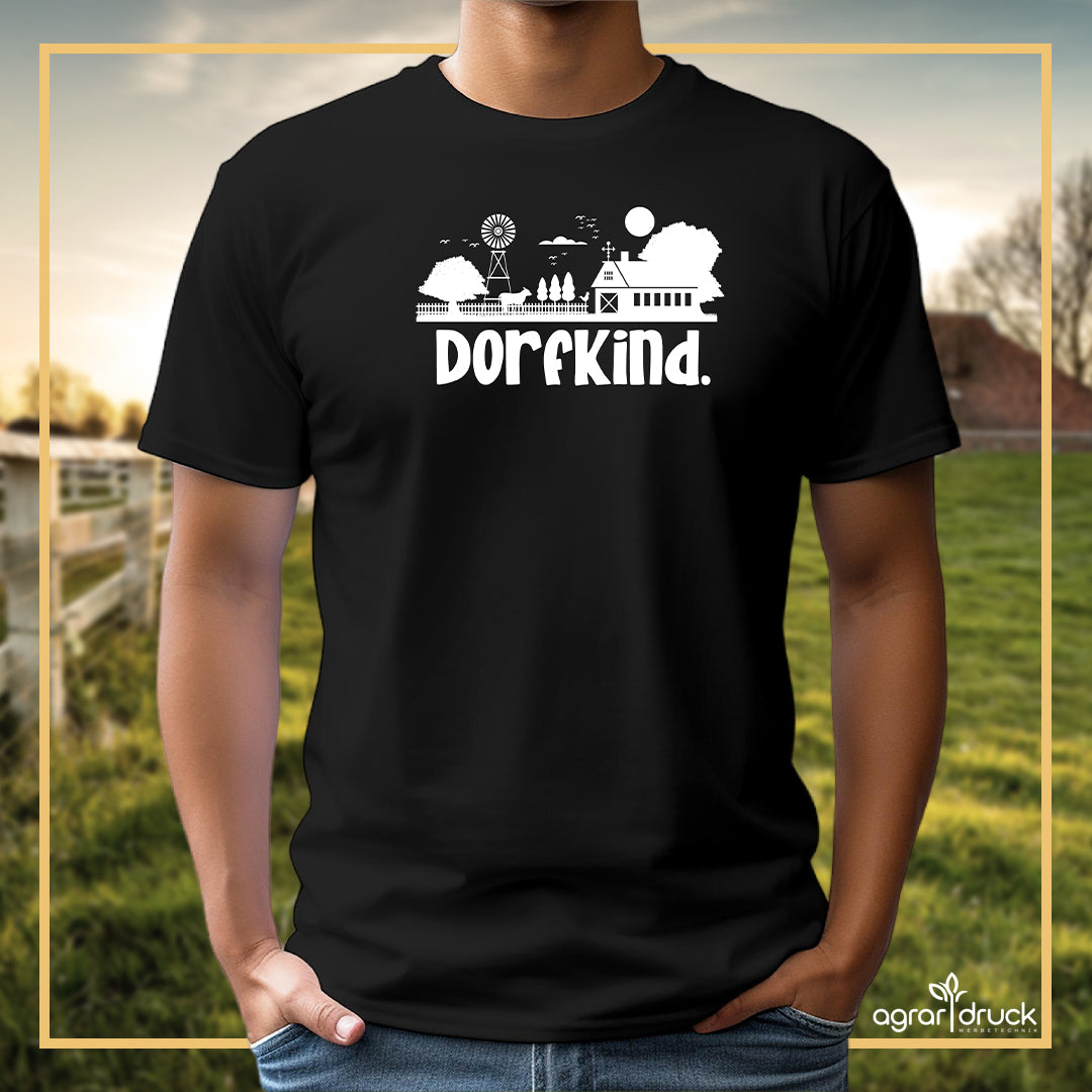 Dorfkind Landschaft Herren T-Shirt