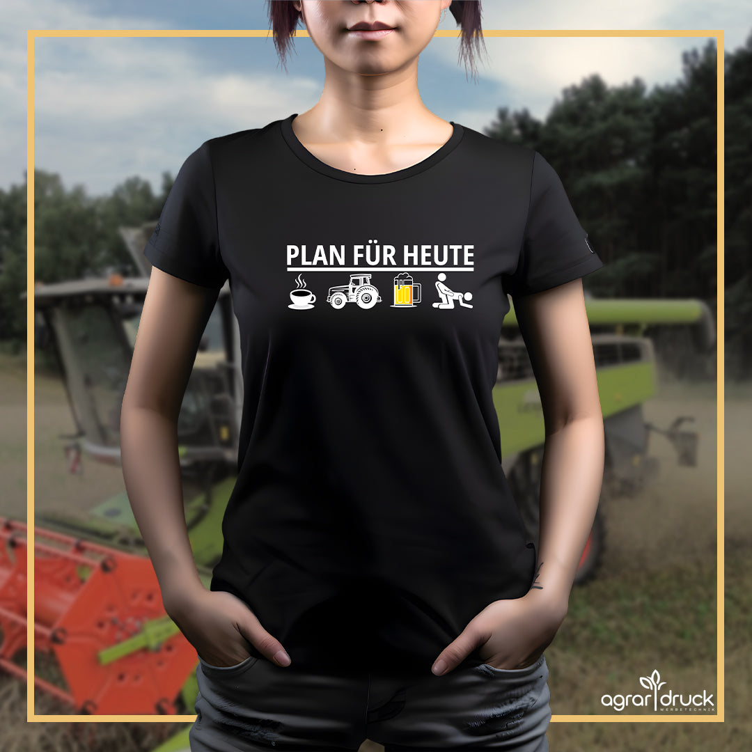 PLAN FÜR HEUTE Damen T-Shirt
