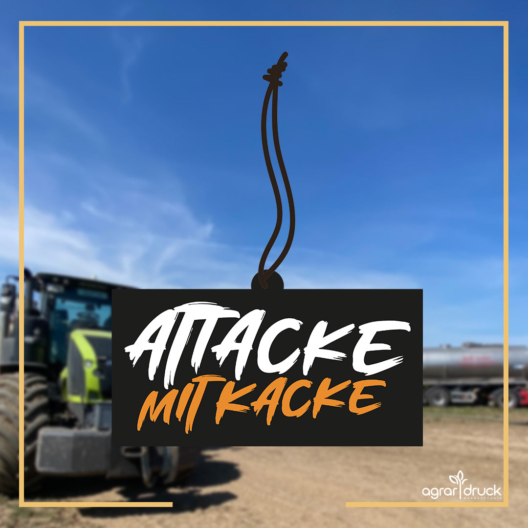 Duftbaum Attacke mit Kacke