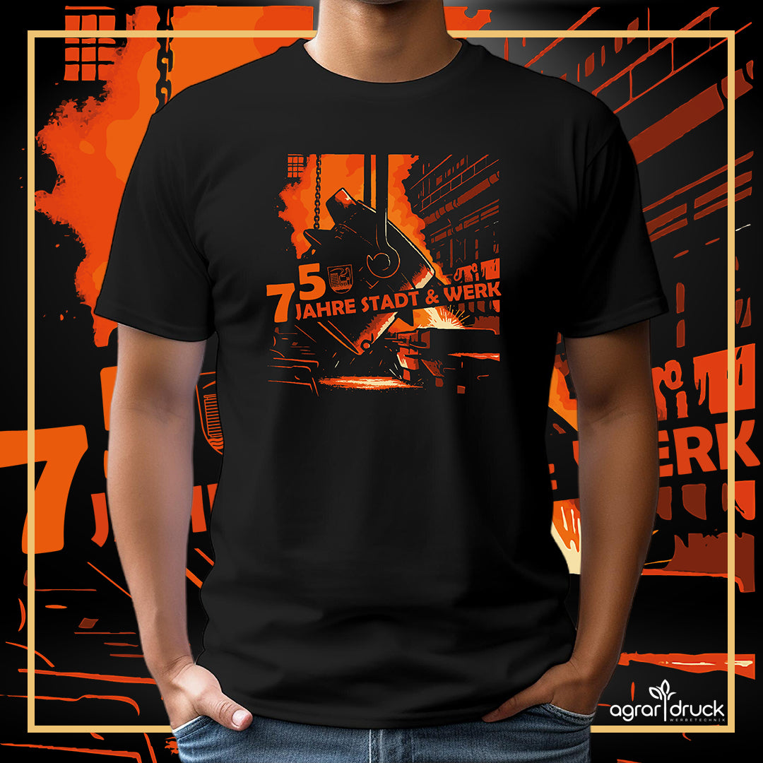 75 Jahre Stadt & Werk Herren T-Shirt