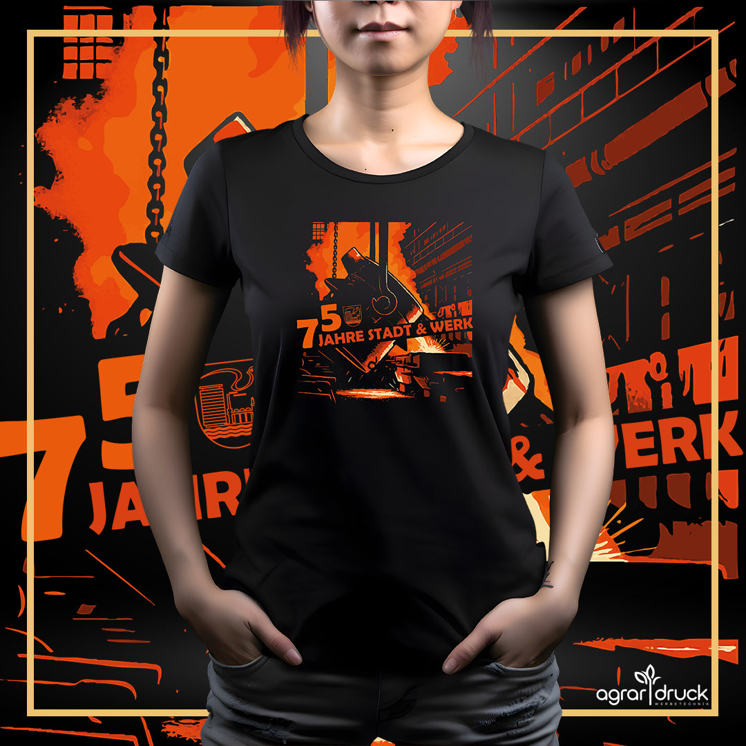 75 Jahre Stadt & Werk Damen T-Shirt
