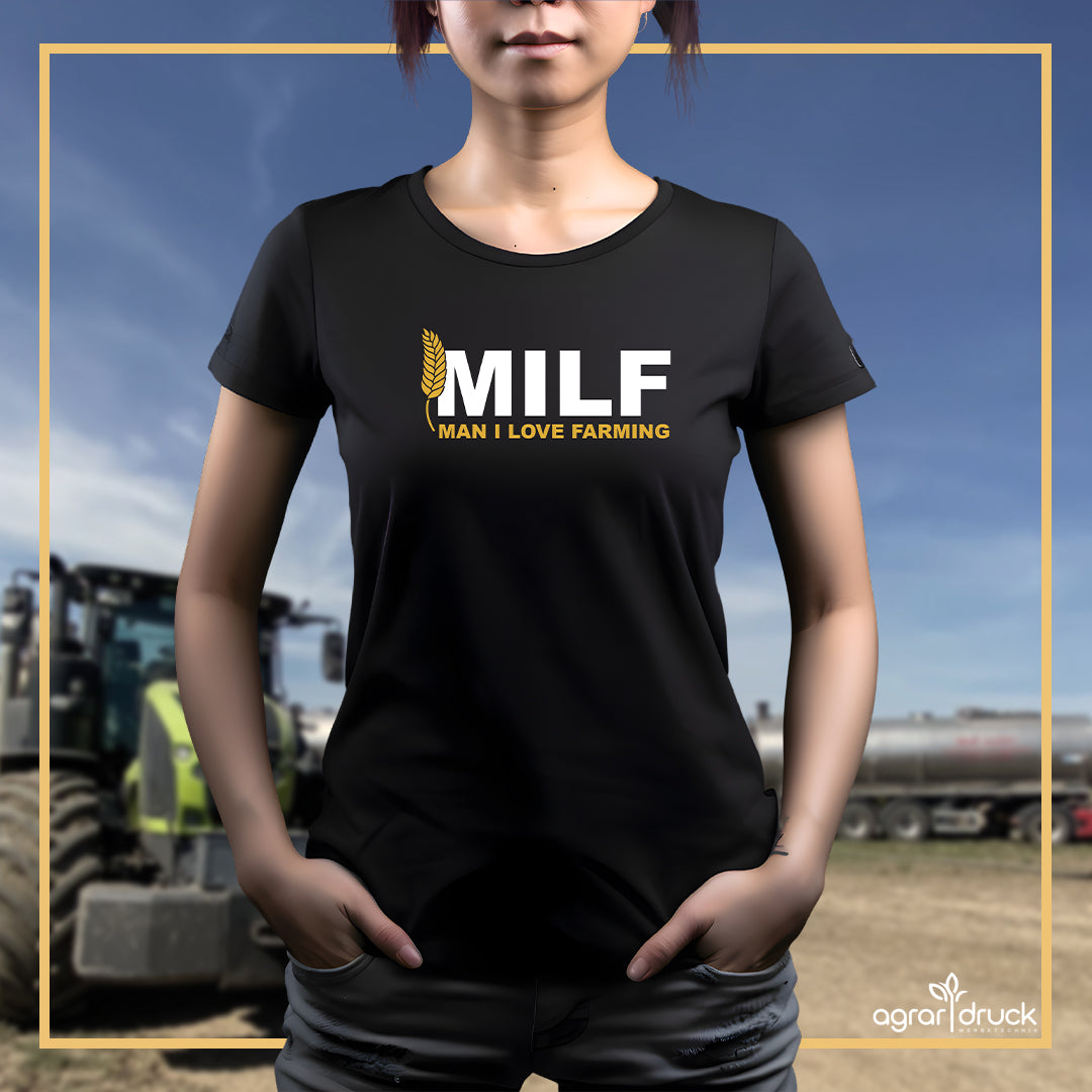 MAN I LOVE FARMING Damen T-Shirt