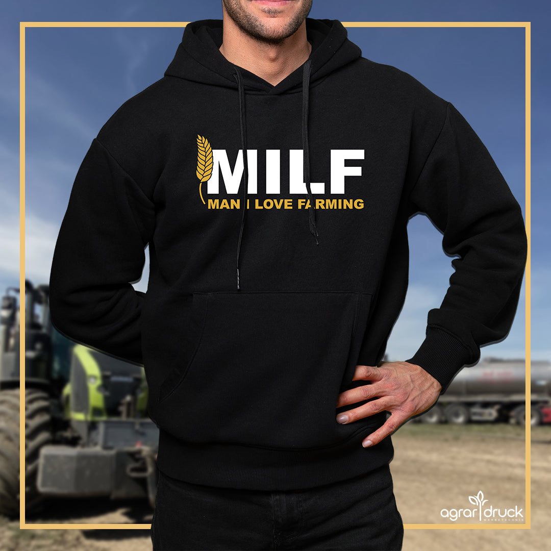 MAN I LOVE FARMING Unisex Hoodie