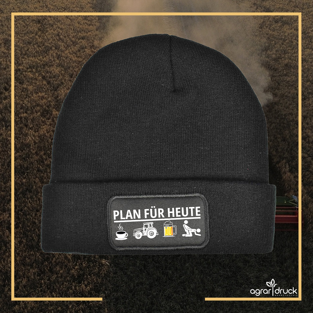 Plan für Heute Wintermütze